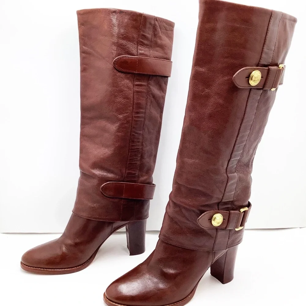 {Coach}Sage Pebble Leather Boot - Picture 2 of 13